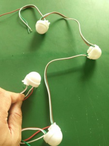 3CM full-color glue point light source